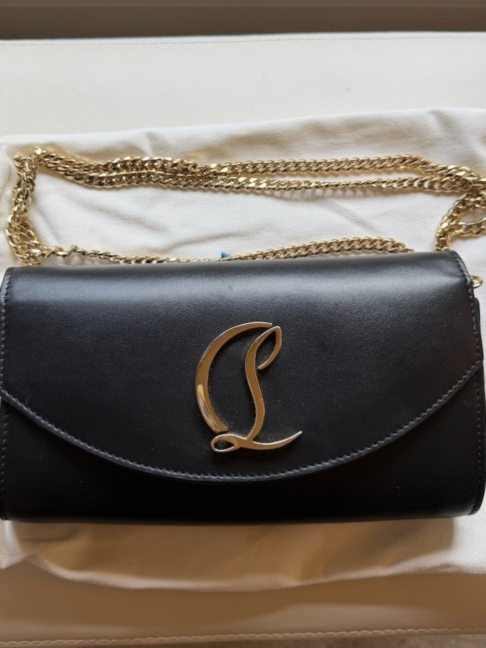 Loubi54 Wallet on Chain in Leather